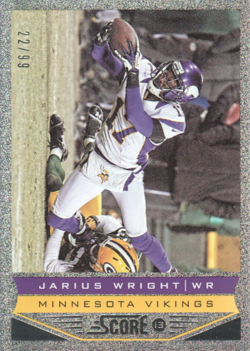 2013 Score Showcase #118 Jarius Wright