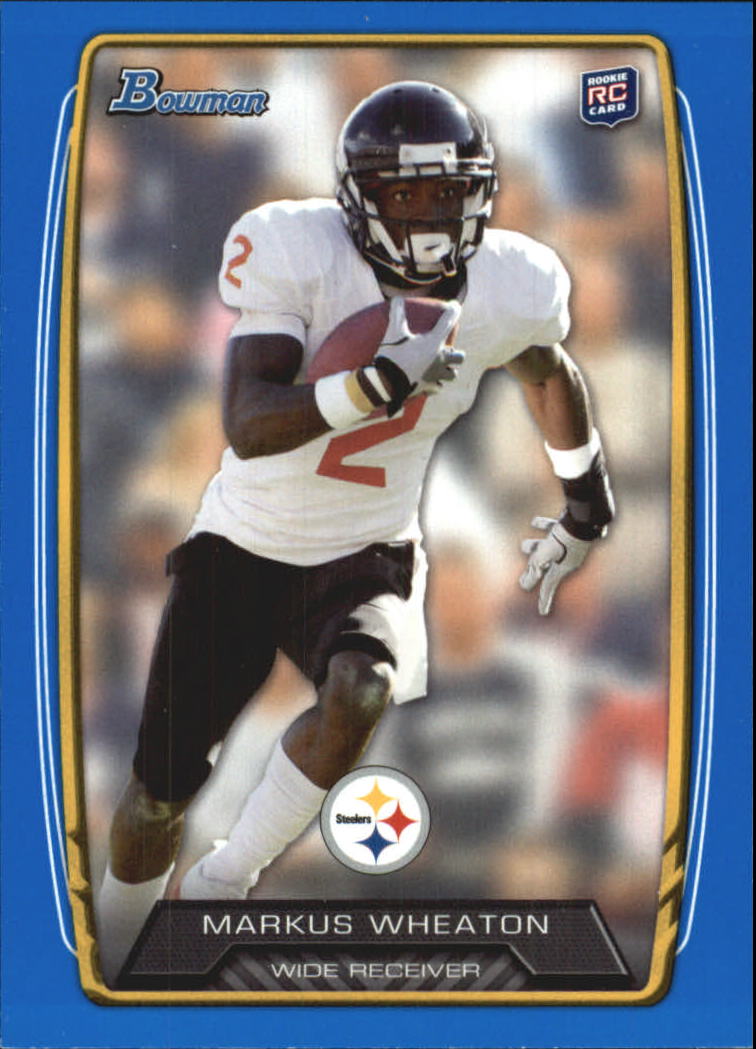 2013 Bowman Blue #152 Markus Wheaton