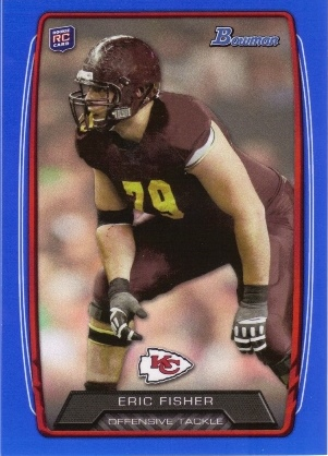 2013 Bowman Blue #176 Eric Fisher