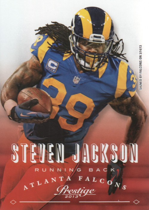 2013 Prestige #10 Steven Jackson