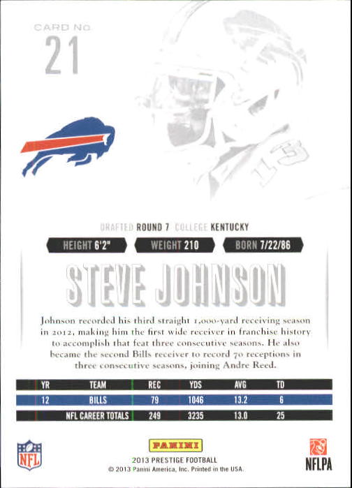 A6789- 2013 Prestige Football Cards 1-200 +Rookies -You Pick- 15+ FREE US SHIP - Picture 43 of 391