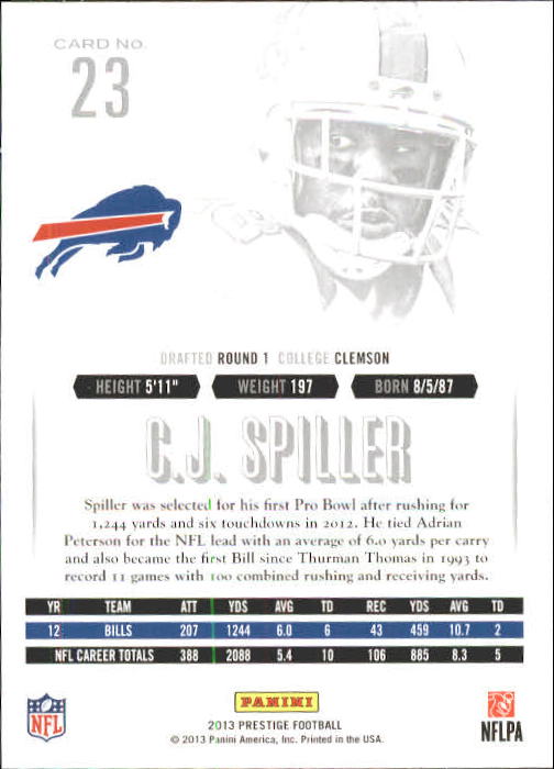 A6789- 2013 Prestige Football Cards 1-200 +Rookies -You Pick- 15+ FREE US SHIP - Picture 47 of 391