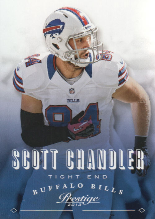 2013 Prestige #25 Scott Chandler