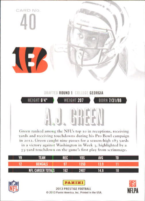 A6789- 2013 Prestige Football Cards 1-200 +Rookies -You Pick- 15+ FREE US SHIP - Picture 81 of 391