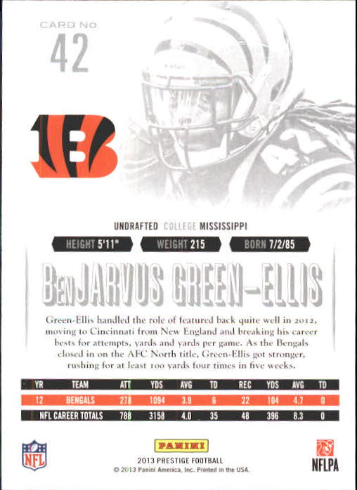 A6789- 2013 Prestige Football Cards 1-200 +Rookies -You Pick- 15+ FREE US SHIP - Picture 85 of 391
