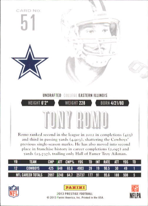 A6789- 2013 Prestige Football Cards 1-200 +Rookies -You Pick- 15+ FREE US SHIP - Picture 103 of 391