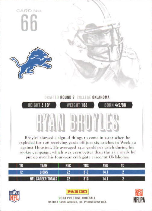 A6789- 2013 Prestige Football Cards 1-200 +Rookies -You Pick- 15+ FREE US SHIP - Picture 131 of 391