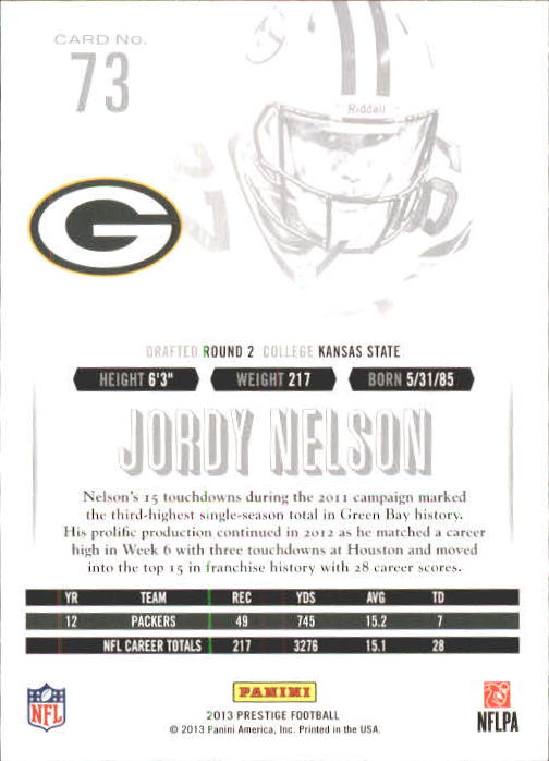 A6789- 2013 Prestige Football Cards 1-200 +Rookies -You Pick- 15+ FREE US SHIP - Picture 145 of 391