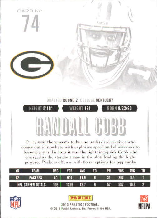A6789- 2013 Prestige Football Cards 1-200 +Rookies -You Pick- 15+ FREE US SHIP - Picture 147 of 391