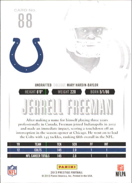 A6789- 2013 Prestige Football Cards 1-200 +Rookies -You Pick- 15+ FREE US SHIP - Picture 173 of 391