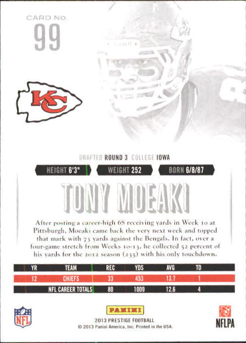 A6789- 2013 Prestige Football Cards 1-200 +Rookies -You Pick- 15+ FREE US SHIP - Picture 195 of 391