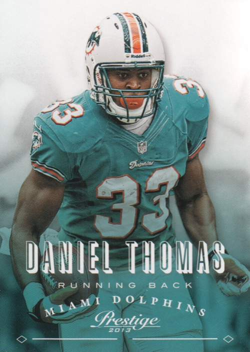 2013 Prestige #104 Daniel Thomas
