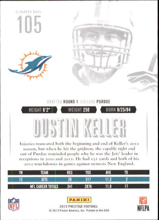 A6789- 2013 Prestige Football Cards 1-200 +Rookies -You Pick- 15+ FREE US SHIP - Picture 207 of 391