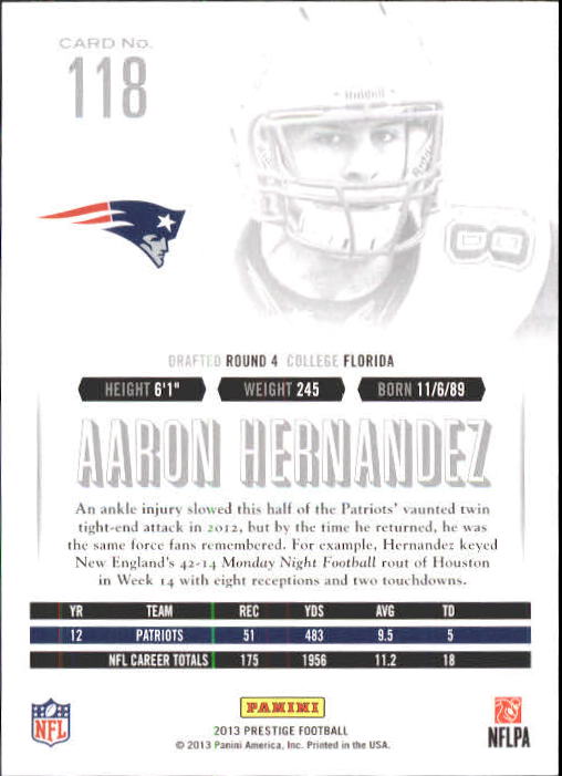 A6789- 2013 Prestige Football Cards 1-200 +Rookies -You Pick- 15+ FREE US SHIP - Picture 232 of 391