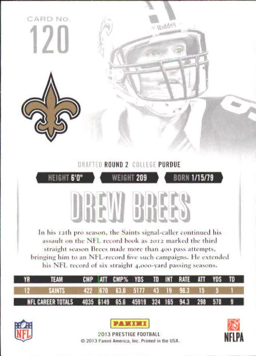 A6789- 2013 Prestige Football Cards 1-200 +Rookies -You Pick- 15+ FREE US SHIP - Picture 236 of 391