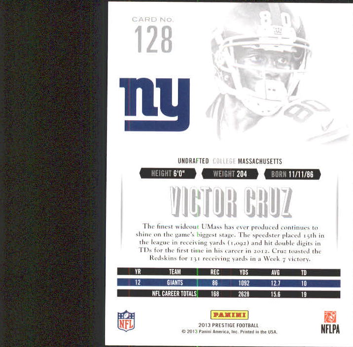A6789- 2013 Prestige Football Cards 1-200 +Rookies -You Pick- 15+ FREE US SHIP - Picture 252 of 391