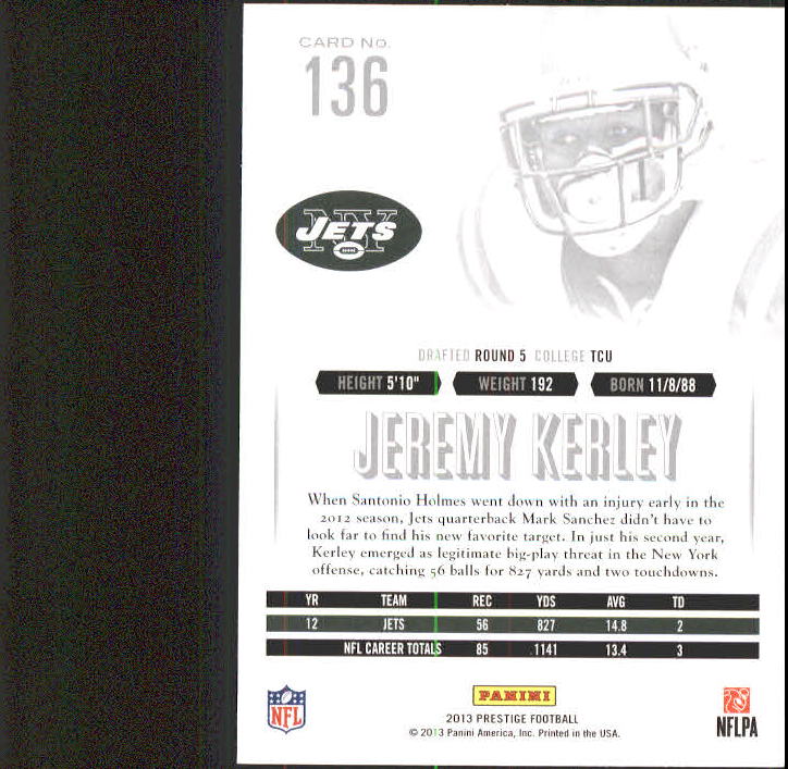 A6789- 2013 Prestige Football Cards 1-200 +Rookies -You Pick- 15+ FREE US SHIP - Picture 268 of 391