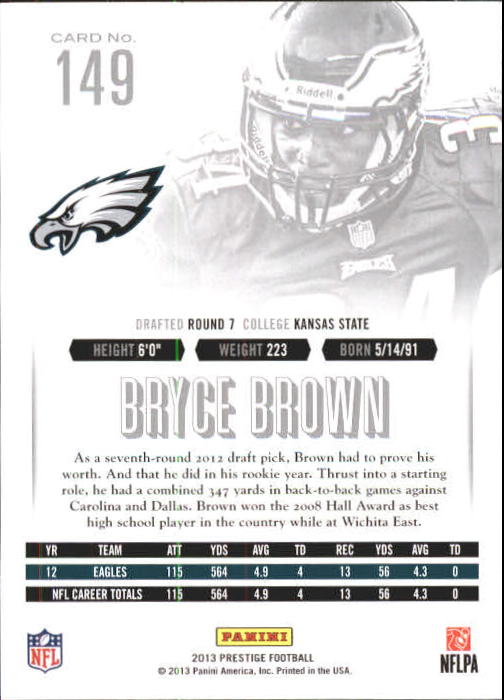 A6789- 2013 Prestige Football Cards 1-200 +Rookies -You Pick- 15+ FREE US SHIP - Picture 292 of 391