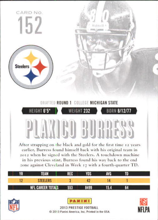 A6789- 2013 Prestige Football Cards 1-200 +Rookies -You Pick- 15+ FREE US SHIP - Picture 298 of 391