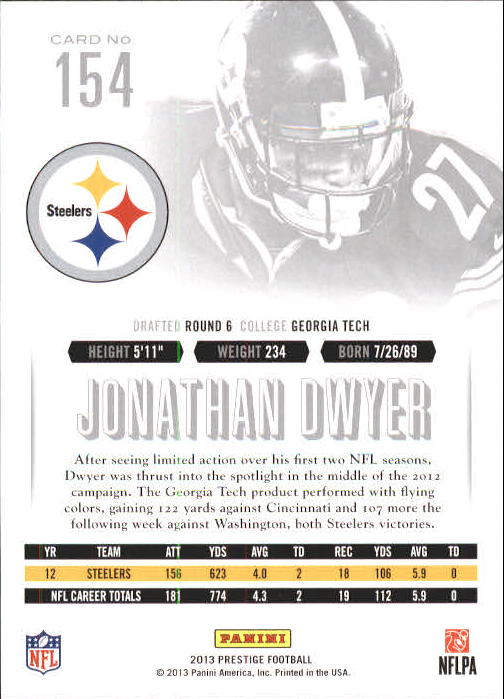 A6789- 2013 Prestige Football Cards 1-200 +Rookies -You Pick- 15+ FREE US SHIP - Picture 302 of 391