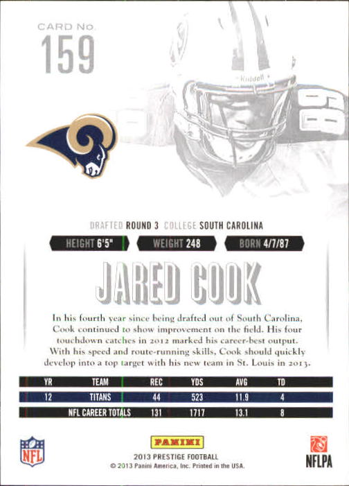 A6789- 2013 Prestige Football Cards 1-200 +Rookies -You Pick- 15+ FREE US SHIP - Picture 310 of 391