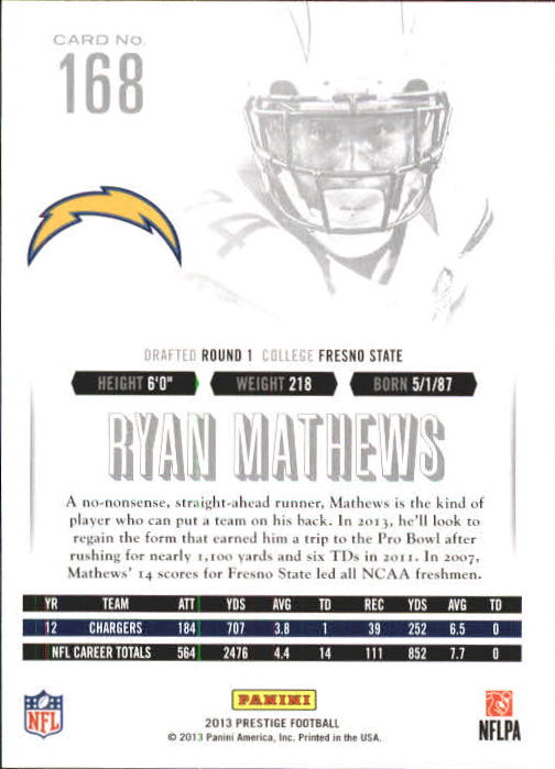 A6789- 2013 Prestige Football Cards 1-200 +Rookies -You Pick- 15+ FREE US SHIP - Picture 328 of 391