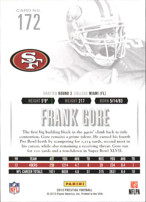 A6789- 2013 Prestige Football Cards 1-200 +Rookies -You Pick- 15+ FREE US SHIP - Picture 335 of 391