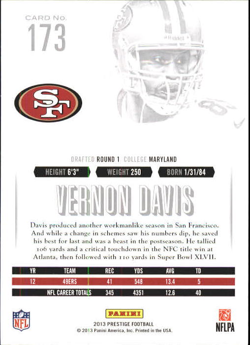 A6789- 2013 Prestige Football Cards 1-200 +Rookies -You Pick- 15+ FREE US SHIP - Picture 337 of 391