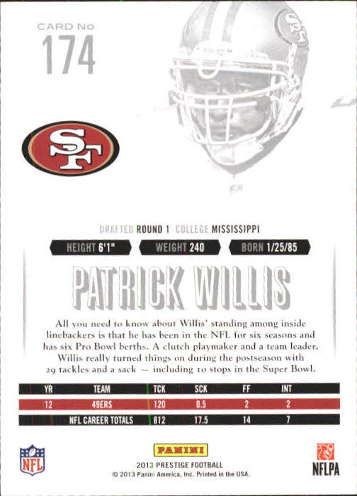 A6789- 2013 Prestige Football Cards 1-200 +Rookies -You Pick- 15+ FREE US SHIP - Picture 339 of 391