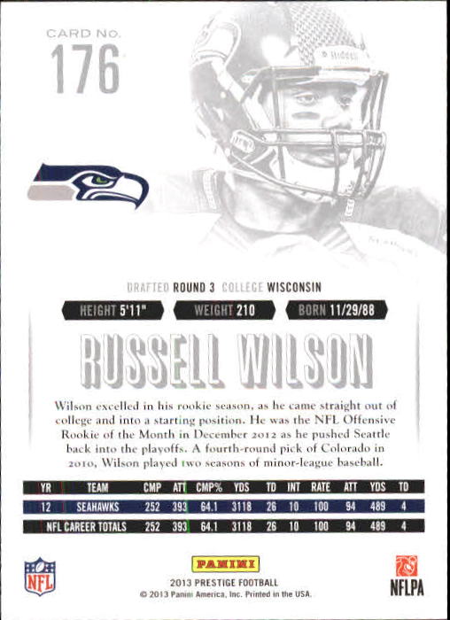 A6789- 2013 Prestige Football Cards 1-200 +Rookies -You Pick- 15+ FREE US SHIP - Picture 343 of 391