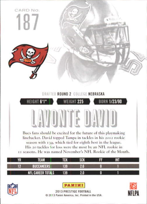 A6789- 2013 Prestige Football Cards 1-200 +Rookies -You Pick- 15+ FREE US SHIP - Picture 365 of 391
