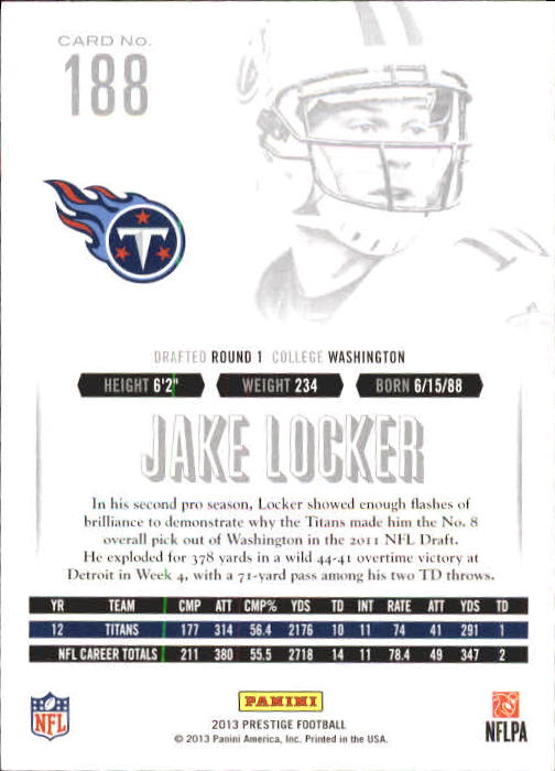A6789- 2013 Prestige Football Cards 1-200 +Rookies -You Pick- 15+ FREE US SHIP - Picture 367 of 391