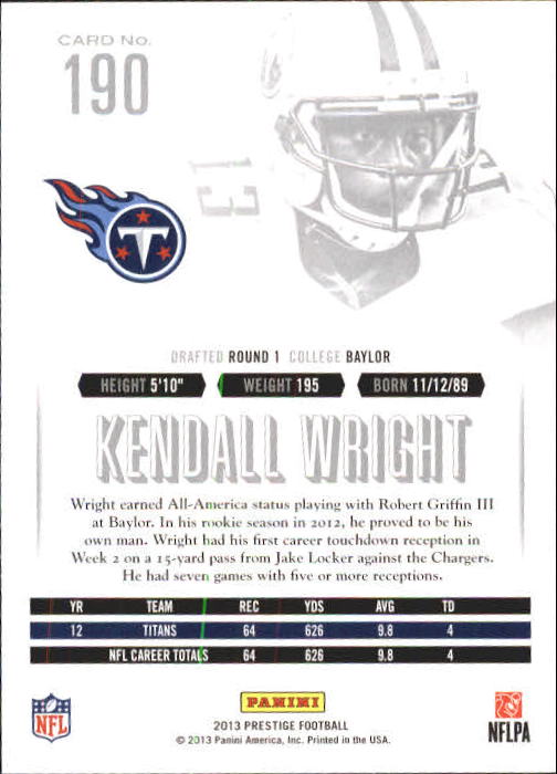 A6789- 2013 Prestige Football Cards 1-200 +Rookies -You Pick- 15+ FREE US SHIP - Picture 371 of 391