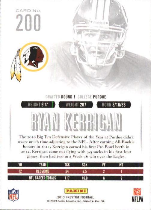 A6789- 2013 Prestige Football Cards 1-200 +Rookies -You Pick- 15+ FREE US SHIP - Picture 391 of 391