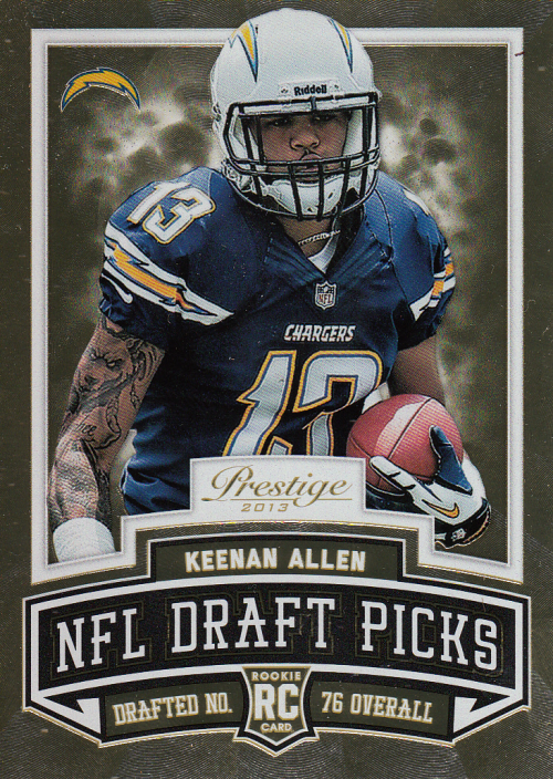 2013 Prestige Draft Picks Gold #7 Keenan Allen