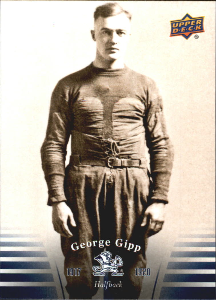 2013 Upper Deck Notre Dame Football Card Pick (Base)