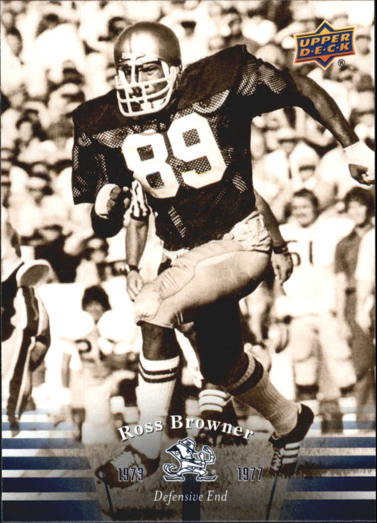 2013 Upper Deck Notre Dame #28 Ross Browner