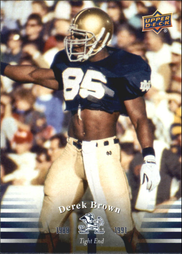 2013 Upper Deck Notre Dame #56 Derek Brown