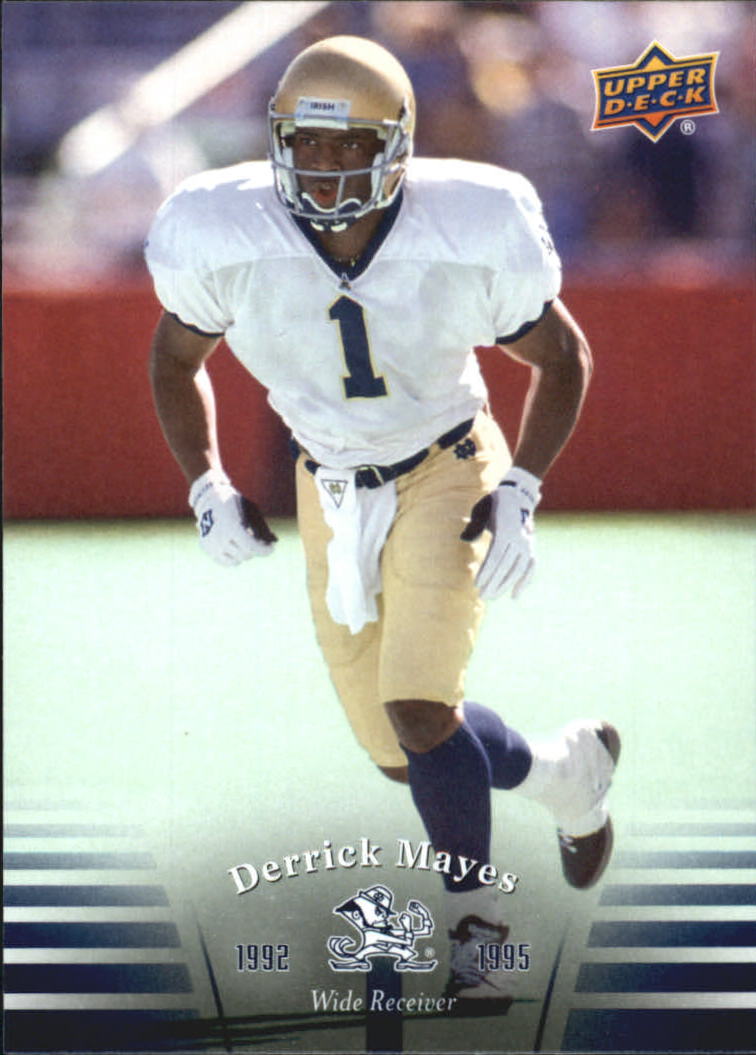 2013 Upper Deck Notre Dame #68 Derrick Mayes