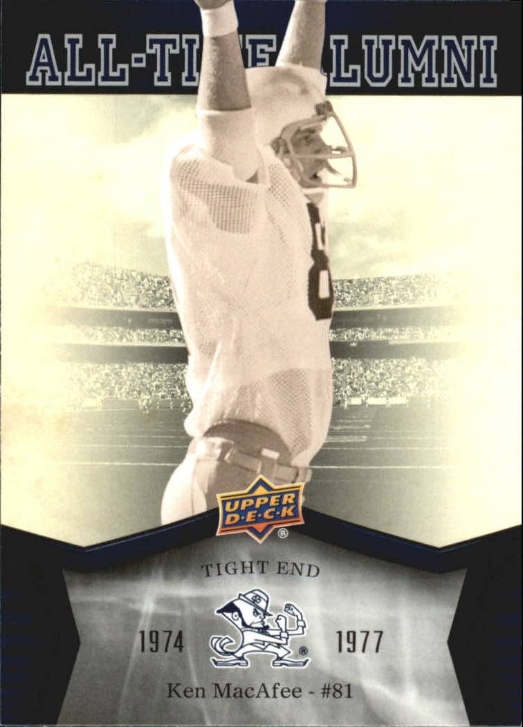 2013 Upper Deck Notre Dame All Time Alumni Football Card Pick (Inserts) - Bild 30 von 91