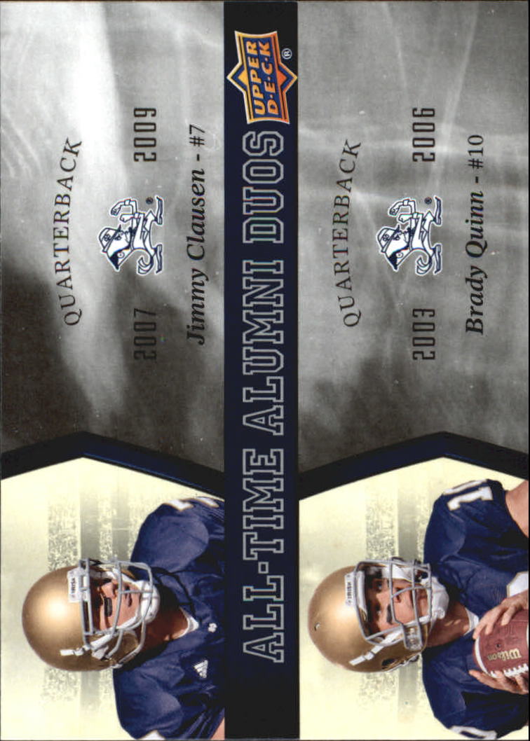 2013 Upper Deck Notre Dame All Time Alumni Football Card Pick (Inserts) - Bild 66 von 91