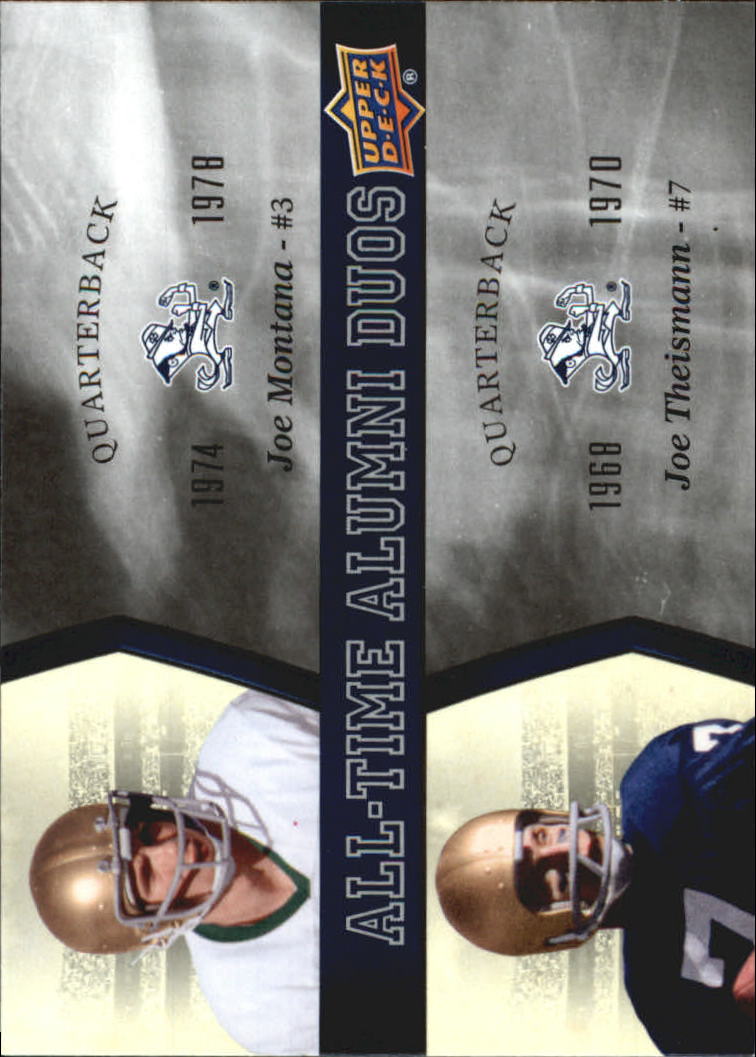 2013 Upper Deck Notre Dame All Time Alumni Football Card Pick (Inserts) - Bild 72 von 91