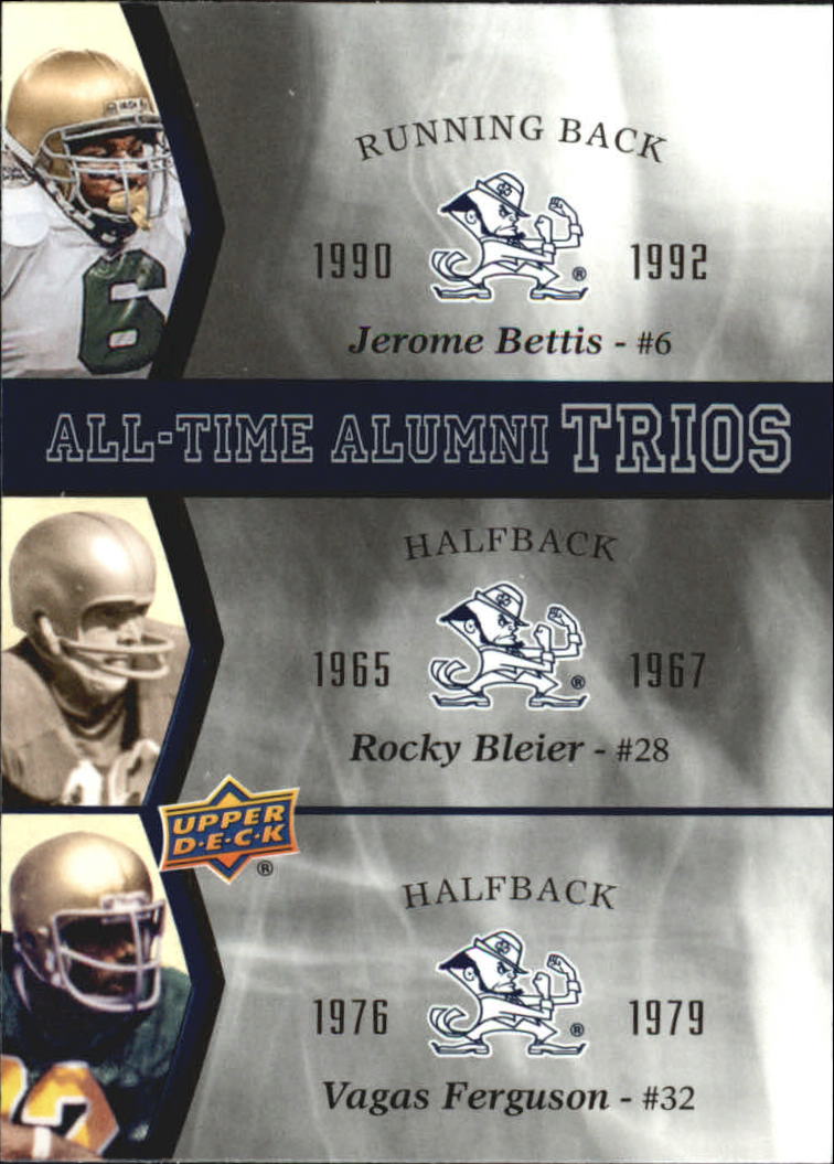 2013 Upper Deck Notre Dame All Time Alumni Football Card Pick (Inserts) - Bild 82 von 91