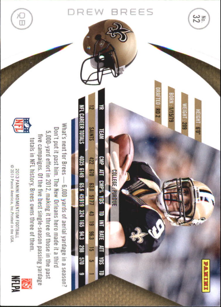 Drew Brees cards (2002-2022) Saints Chargers Purdue - You Choose - Picture 107 of 179
