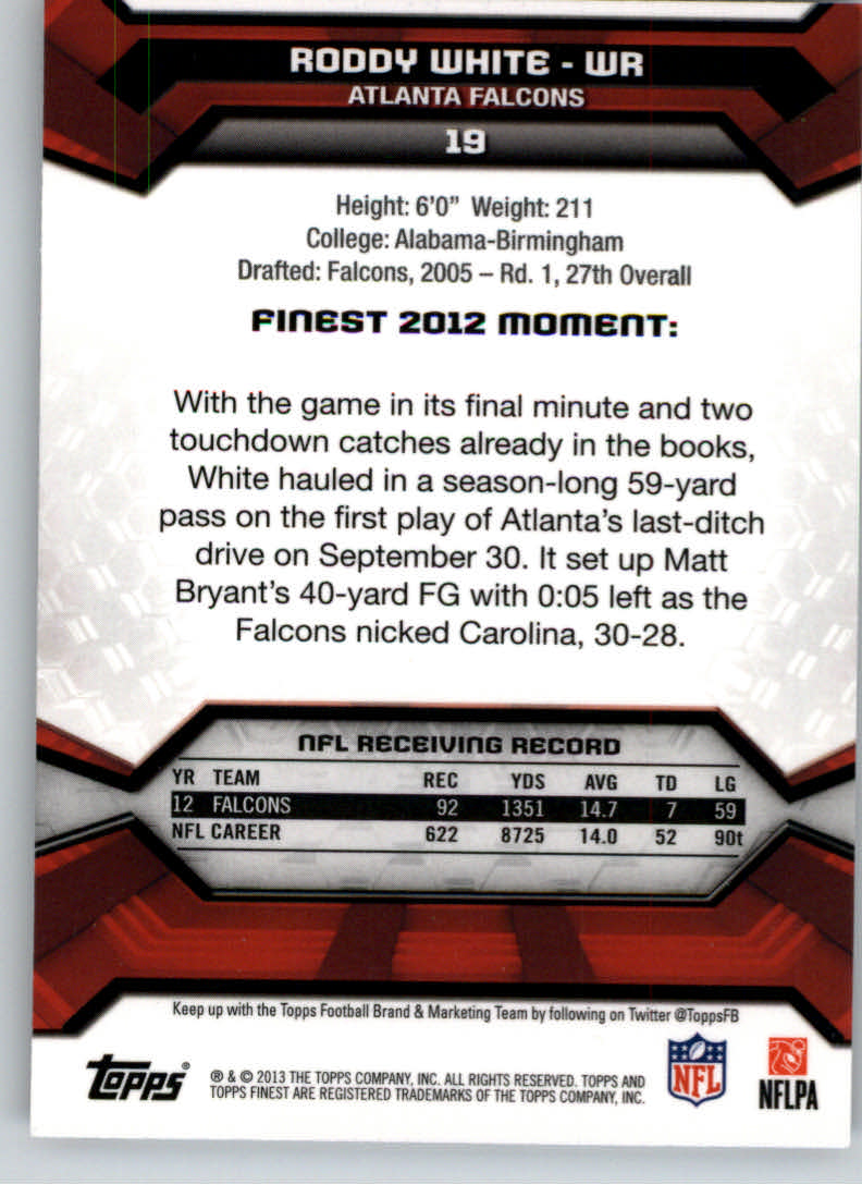 2013 Finest Football (Pick Card From List) C148 09-24