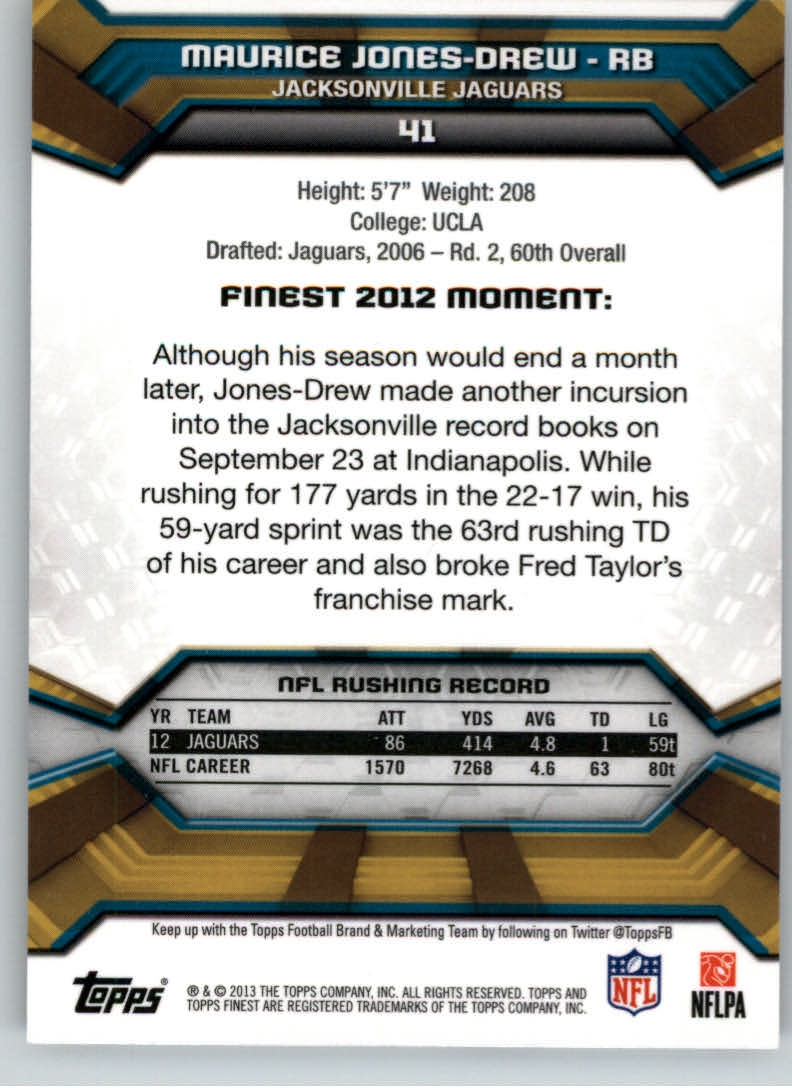 2013 Finest Football (Pick Card From List) C148 09-24