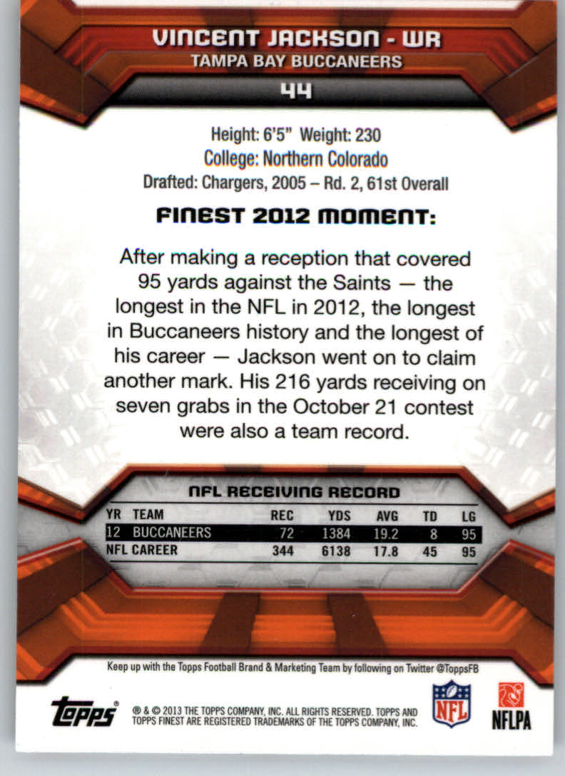 2013 Finest Football (Pick Card From List) C148 09-24