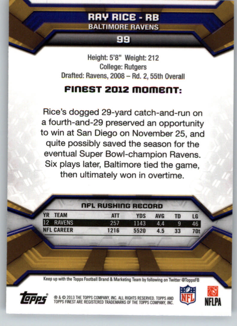 2013 Finest Football (Pick Card From List) C148 09-24