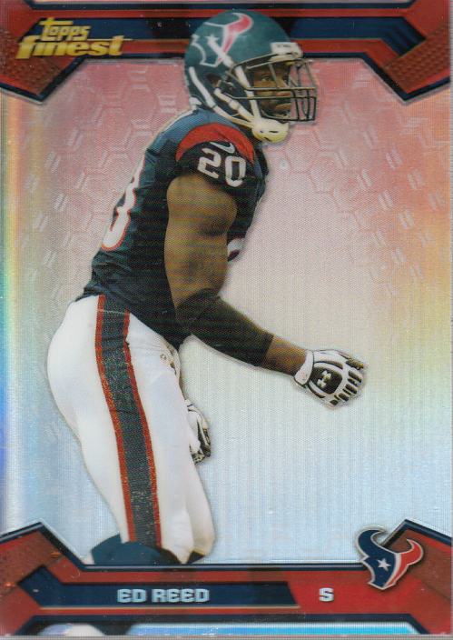 2013 Finest Refractors #29 Ed Reed