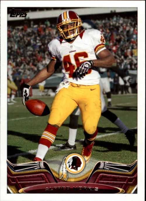 2013 Topps #70A Alfred Morris/(spiking the ball)